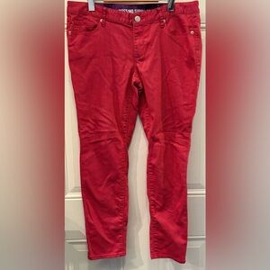 Red Skinny Jeans